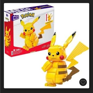 Pokémon Jumbo Pikachu Lego Set - Yellow
